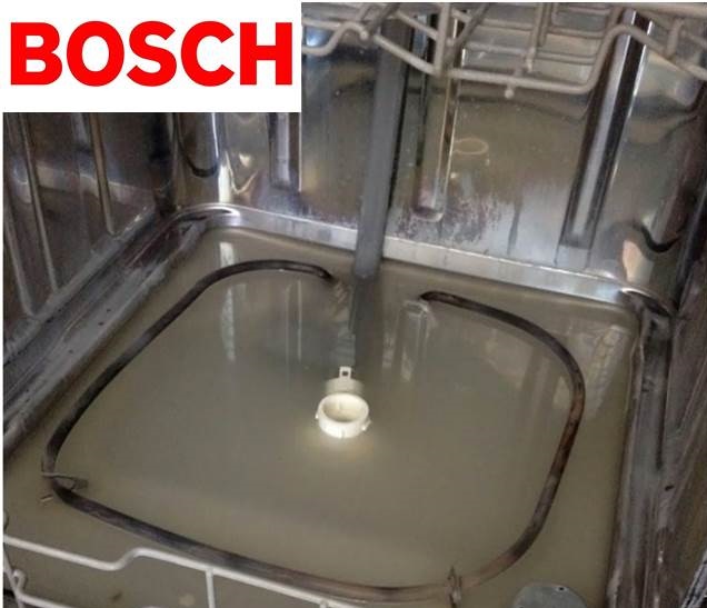 Myčka Bosch nevypouští vodu