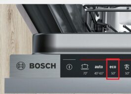 Eco režim v myčce Bosch
