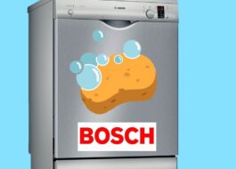 Čištění myčky Bosch