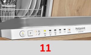 Chyba 11 na myčce Hotpoint Ariston