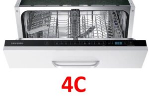 Chyba 4C na myčce nádobí Samsung