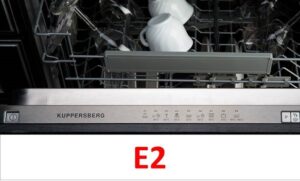 Chyba E2 na myčce Kuppersberg