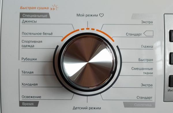 Programy sušičky Dexp