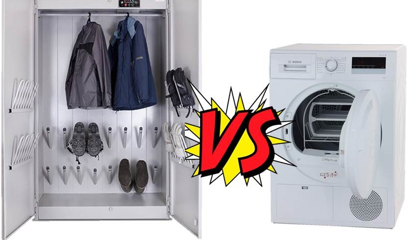 sèche-linge ou armoire de séchage de vêtements