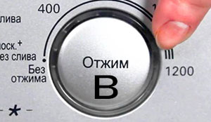 Třída odstřeďování B pro pračku