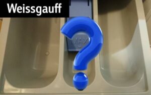 Kam nasypat prášek v pračce Weissgauff