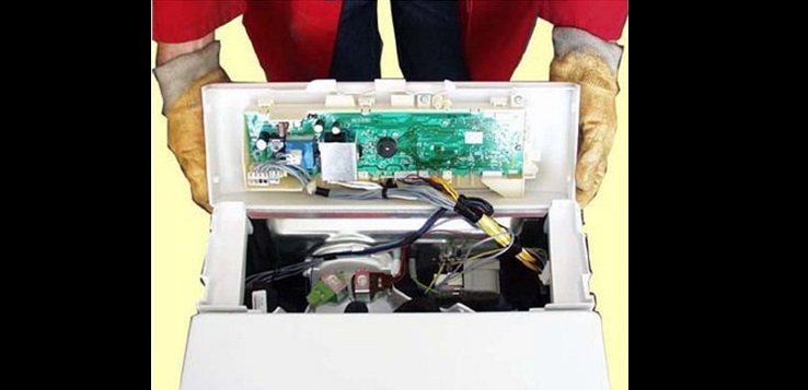 sejměte ovládací panel
