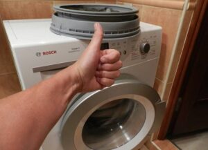 Výměna manžety na pračce Bosch Maxx 5