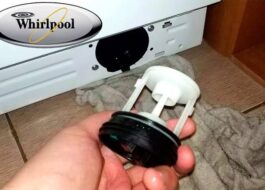 Čištění filtru v pračce Whirlpool