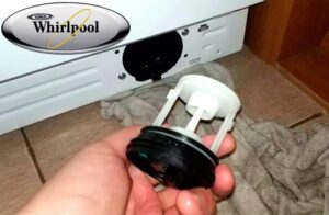 Čištění filtru v pračce Whirlpool