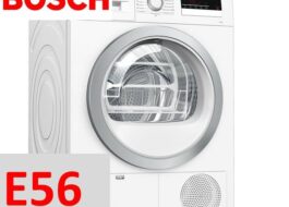 Kód chyby E56 na sušičce Bosch