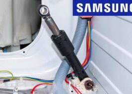 Jak zkontrolovat tlumiče na pračce Samsung