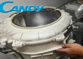 Jak rozebrat neoddělitelný buben pračky Candy