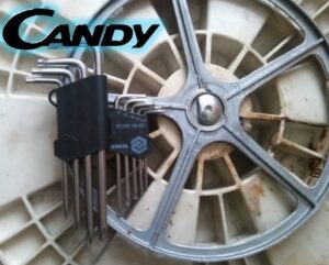 Demontáž řemenice pračky Candy