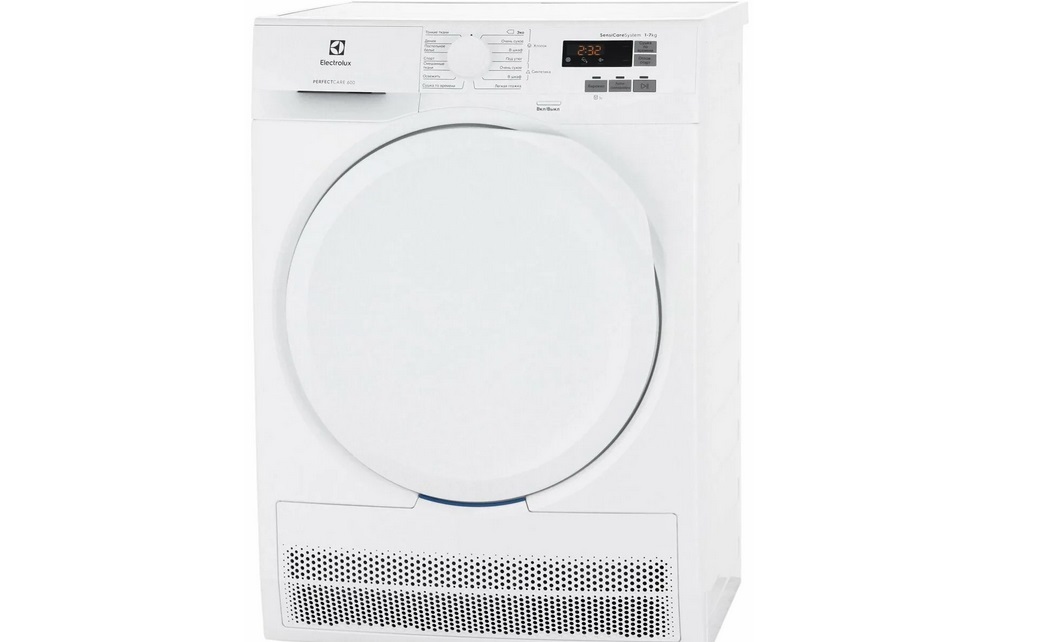 Sušička Electrolux s neprůhlednými dvířky