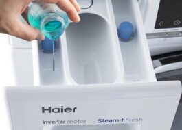 Kam naplnit kondicionér v pračce Haier